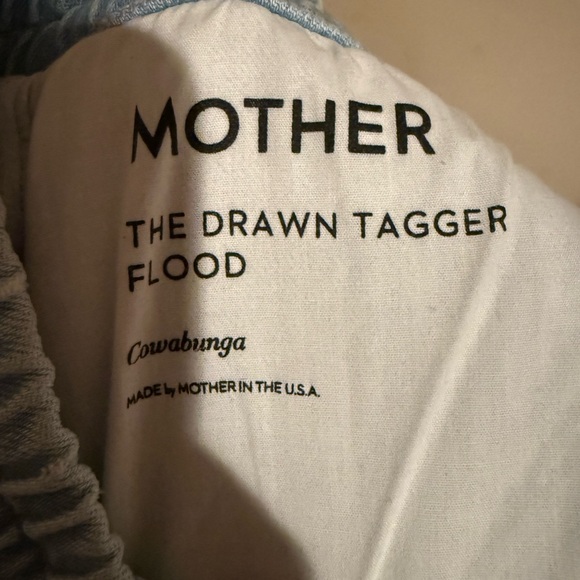 NWOT MOTHER THE DRAWN TAGGER FLOOD SIZE 27 - Picture 7 of 7
